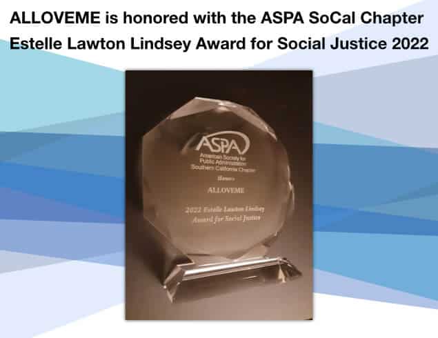 alloveme award aspa sm