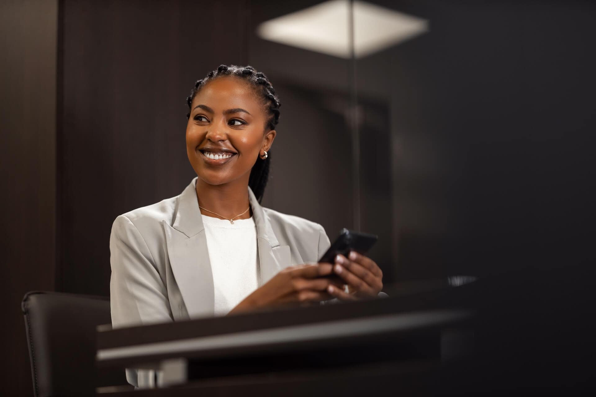 black businesswoman