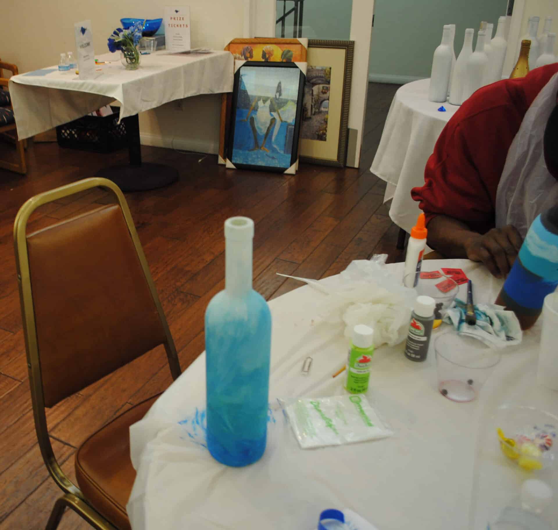 blue bottle