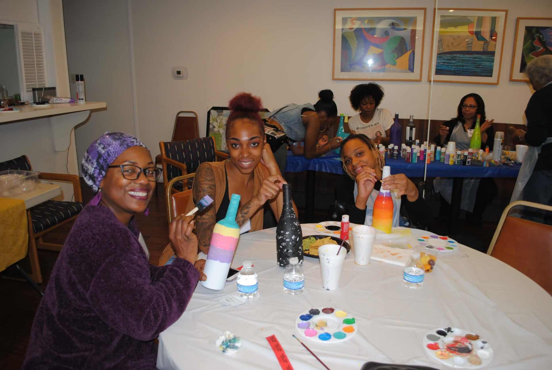 painting happy